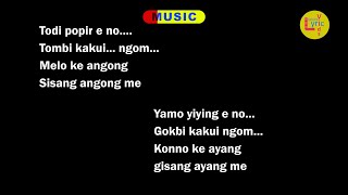 Todi Popir E No Karaoke with Lyrics adisong [upl. by Enal790]