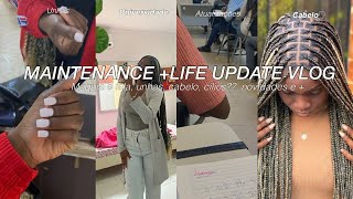 VLOG maintenance life update uni life💋📗💅🏿 [upl. by Greenland767]