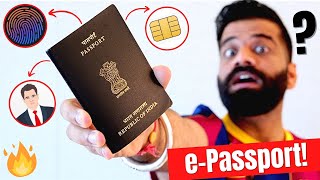 ePassport In India  Security Features  How To Apply For ePassport🔥🔥🔥 [upl. by Oap]