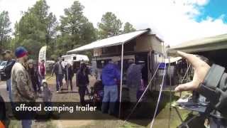 Offroad camping trailers by VMI offroad Overland Expo 2015 [upl. by Kiah919]