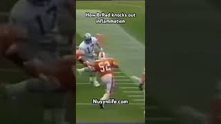 Hard football hit nf music fypシ゚ knockout hardhits nfl fyp allin greens natural yes fit [upl. by Iraj]