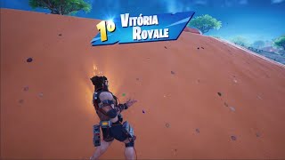 Fortnite  Vitória Royale Solo  Carronite da Desgraça Arma X [upl. by Palestine334]