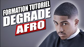 Tuto Barber Français  Comment faire un dégradé homme sur cheveux Afro  BarberShop [upl. by Healy333]