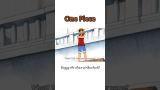 One Piece funny moment anime animefunny funny animecomedy onepiece luffy buggy [upl. by Naujtna]