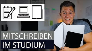 Notizen machen im Studium  wie in Vorlesungen mitschreiben [upl. by Cynthia]