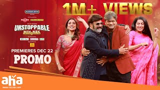 Unstoppable With NBK Episode Promo  Shriya Suhasini  Harish Shankar  Premieres Dec 22🔥 [upl. by Aissak758]