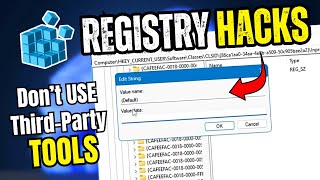 10 Registry TWEAKS Every Windows USER Needs to KNOW in 2024 [upl. by Sitruc]