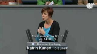 Katrin Kunert DIE LINKE Auch Menschen ohne Arbeit haben Anspruch auf menschenwürdiges Wohnen [upl. by Ahsaeyt]