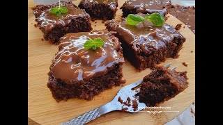 Brownie z coca colą szybkie ciasto czekoladowe  zjadamy całe jeszcze zanim wystygnie brownie [upl. by Yenatirb]