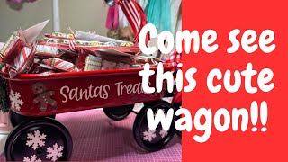 CRAFT FAIR SERIES 2024 SANTAS WAGONS GREAT FOR DISPLAYING YOUR ITEMS [upl. by Hassett469]