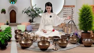 Tibetan Singing Bowls amp ASMR A Powerful Combination for Relaxation [upl. by Resa820]