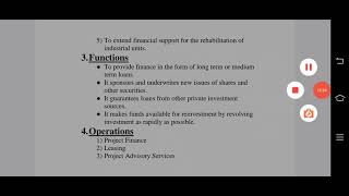 BBA SEM6 FINANCIAL INSTITUTIONS amp MARKETS UNIT4 PART5 [upl. by Adgam]