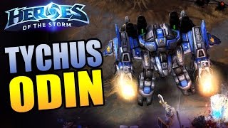 Tychus  Commandeer Odin is go  Heroes of the Storm [upl. by Wynnie]