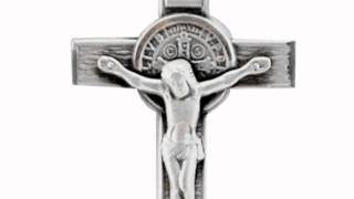 Sterling Silver St Benedict Crucifix [upl. by Gerik]