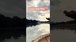 Coracle Boat Ride In India 🛶 boat trending viralshorts reels [upl. by Aseneg]