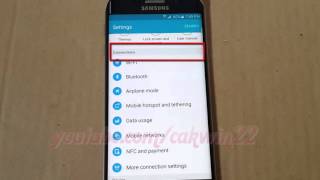 Samsung Galaxy S6 Tips  How to Enable Restrict Background Data on Wifi [upl. by Ollayos]