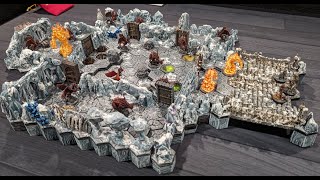 Im Back 3D Gloomhaven Board Scenario 43  Drake Nest [upl. by Gavette]