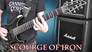 Cannibal Corpse Scourge Of Iron  Guitar Cover [upl. by Siri]