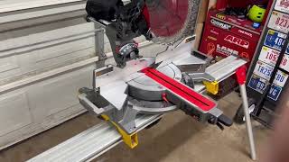 Milwaukee 12” Compound Miter Saw Review [upl. by Ofloda]