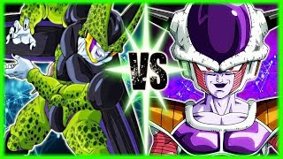 Perfect Cell Vs Frieza First Form [upl. by Calabrese]