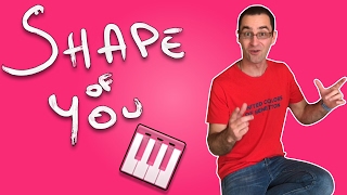 Jouer SHAPE of YOU partie Marimba Piano [upl. by Ekralc]