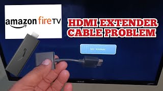 Amazon Fire Tv Stick Hdmi extension Cable Problem  Amazon Fire Tv Stick Signal Issue [upl. by Vedis]