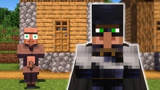 Villager Batman Wants Justice in Minecraft [upl. by Naasar583]