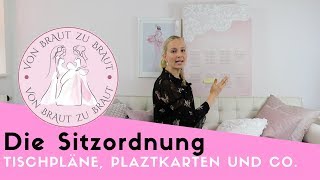 Die Sitzordnung bei der Hochzeit – Wer sitzt wo [upl. by Sinegold]