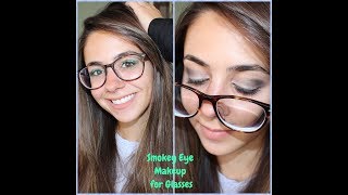 Smokey Eye Makeup for Glasses [upl. by Hnaht410]