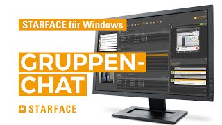 Gruppenchat  STARFACE für Windows  Tutorial [upl. by Seuqramed]