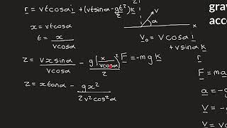 The Trajectory Equation [upl. by Cyn]