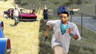 Marabunta Grande vs Madrazo Cartel vs LSPDSWAT  LSPD vs Aztecas  GTA 5 NPC Wars 60 [upl. by Wolbrom712]