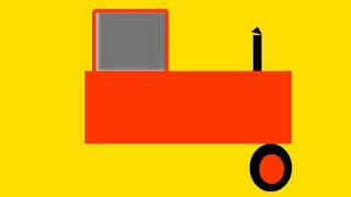 Build A Tractor with Shapes [upl. by Ennayelhsa]