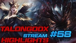 TALON VS LEBLANC  EUW GRANDMASTER ELO FULL GAMEPLAY  TALONGODX STREAM HIGHLIGHTS 58 [upl. by Bianka8]