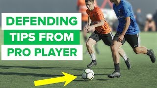 LEARN DEFENDING TIPS FROM A PRO  PSG defender Thilo Kehrer [upl. by Helbonia]