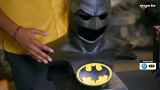 Batman 1989 11 Replica Cowl Featured Segment on Amazon Live [upl. by Foss]