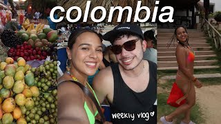 WEEK IN MY LIFE IN COLOMBIA ♡ new hair digital detox vacation [upl. by Zysk]