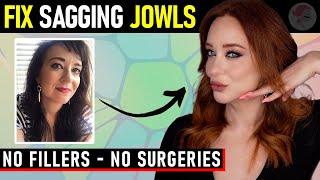 Fix Sagging Jowls in 5 Easy Steps 47 No Fillers No Surgery How I Fixed Mine [upl. by Cantone]