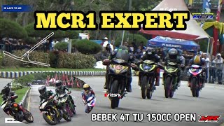 RACE FINAL MCR1‼️BEBEK 4TAK TU SD 150CC OPEN MCR ROUND 1 SIAK [upl. by Ocsinarf]