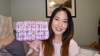 CHANEL TWEED MINI UNBOXING  SPRING SUMMER ACT 1 2023  23P COLLECTION [upl. by Bergeron509]