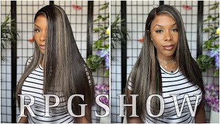 Ditch Glueing Down Your Wig  Side Part Brunette Blonde Balayage Glueless Fit 20 Lace Front Wig [upl. by Caron]