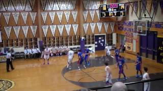 St Rose Boys Basketball 31 vs Keansburg 37 11712 [upl. by Timrek]