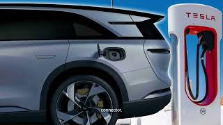 Lucid Gravity SUV to Feature Tesla NACS Charging Port [upl. by Enajiram460]