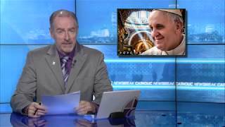 Pope Francis gives Christmas message  Catholic Newsbreak 12292017 [upl. by Chiarra]