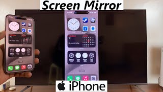 TCL Google TV How To Screen Mirror iPhone [upl. by Bj]