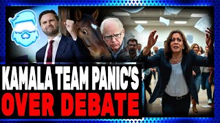 Kamala Harris IN FULL BLOWN PANIC As Tim Walz May DROP OUT If Debate With JD Vance Goes Bad [upl. by Turner]