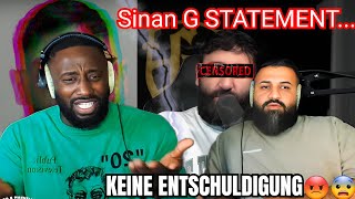 Sinan G STATEMENT DAFÜR GIBT ES KEINE ENTSCHULDIGUNG😡😨  MANUELLSEN STREAM HIGHLIGHTS [upl. by Pinter]