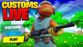 FORTNITE CUSTOMS FASHION SHOW LIVE  CUSTOM MATCHMAKING SCRIMS [upl. by Dittman]