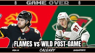 Flames vs Minnesota Wild Game Recap  Dec 5 2023  Game Over Calgary [upl. by Sinnel]