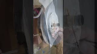 Short Bondo table edge repair bondo furniturerepair diy furniturerestoration restoredfurniture [upl. by Felicie]